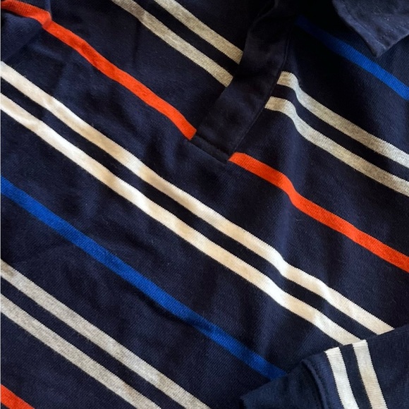 Janie And Jack Striped Rugby Shirt - Picture 5 of 7
